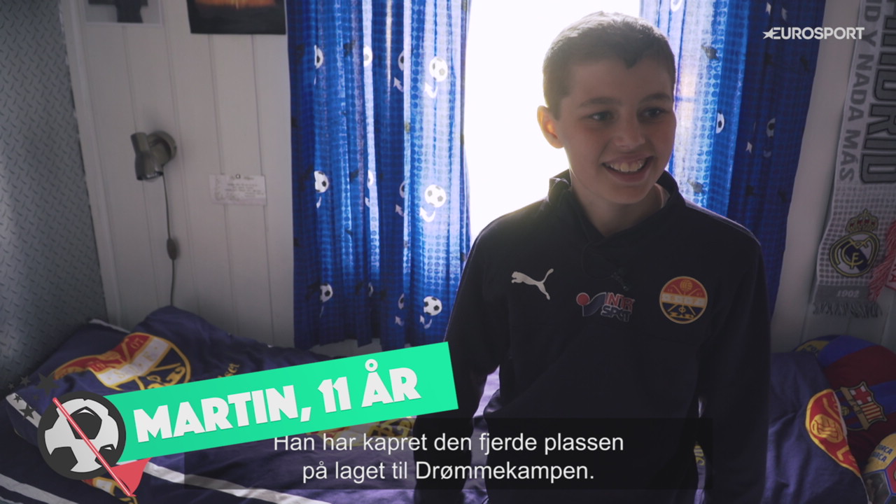 Martin klar for Drømmekampen